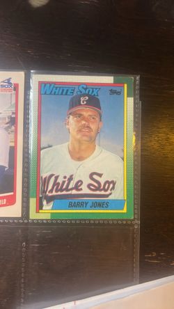 Barry Jones Baseball Card