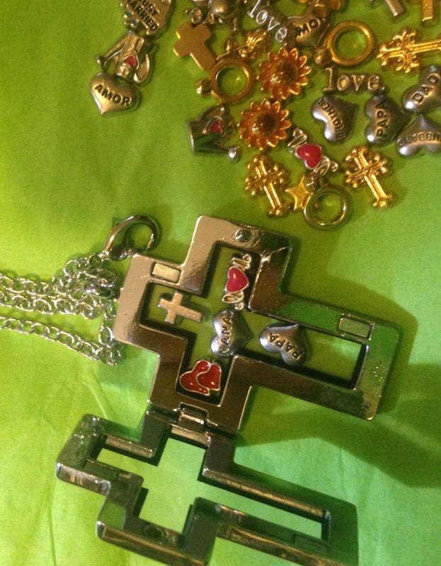Locket/ur can choose 6 charms or stones