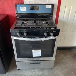 New Whirlpool 4 Burner Gas Stove 30” Wide 