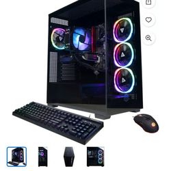 Cyber Power Intel Core i7-14700F - 16GB Memory - NVIDIA GeForce RTX 4060 Ti 8GB - 2TB SSD