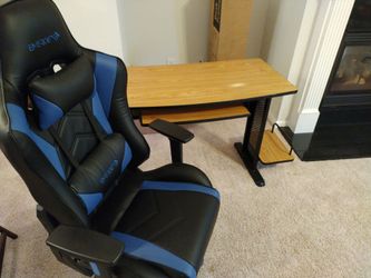 Desk with Gaming Chair