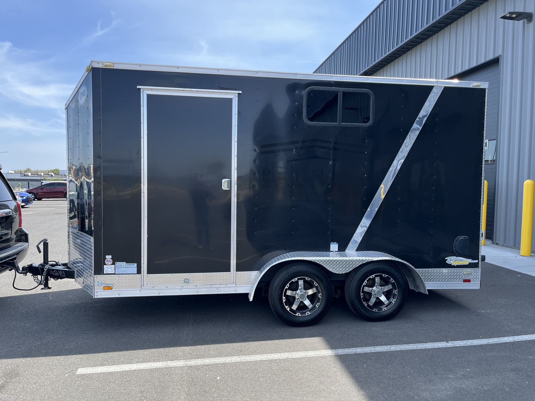 Cargo King 14' Foot Enclosed Utility Trailer