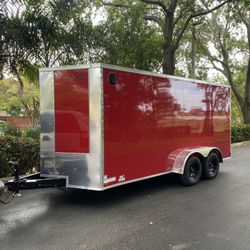 New Enclosed Trailer 7x16