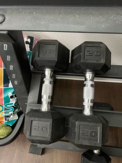 Set of 20lb Dumbells