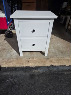2-Drawer End Table Refinished