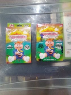NEW SEALED Garbage Pail Kids CHROME Series 5!  *11 Packs in TOTAL