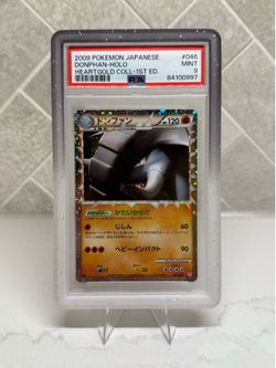 PRIME Rare Donphan Japanese *PSA 9*