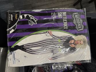 Women’s Halloween Beetlejuice Suit (Read Description Before Messaging Me)