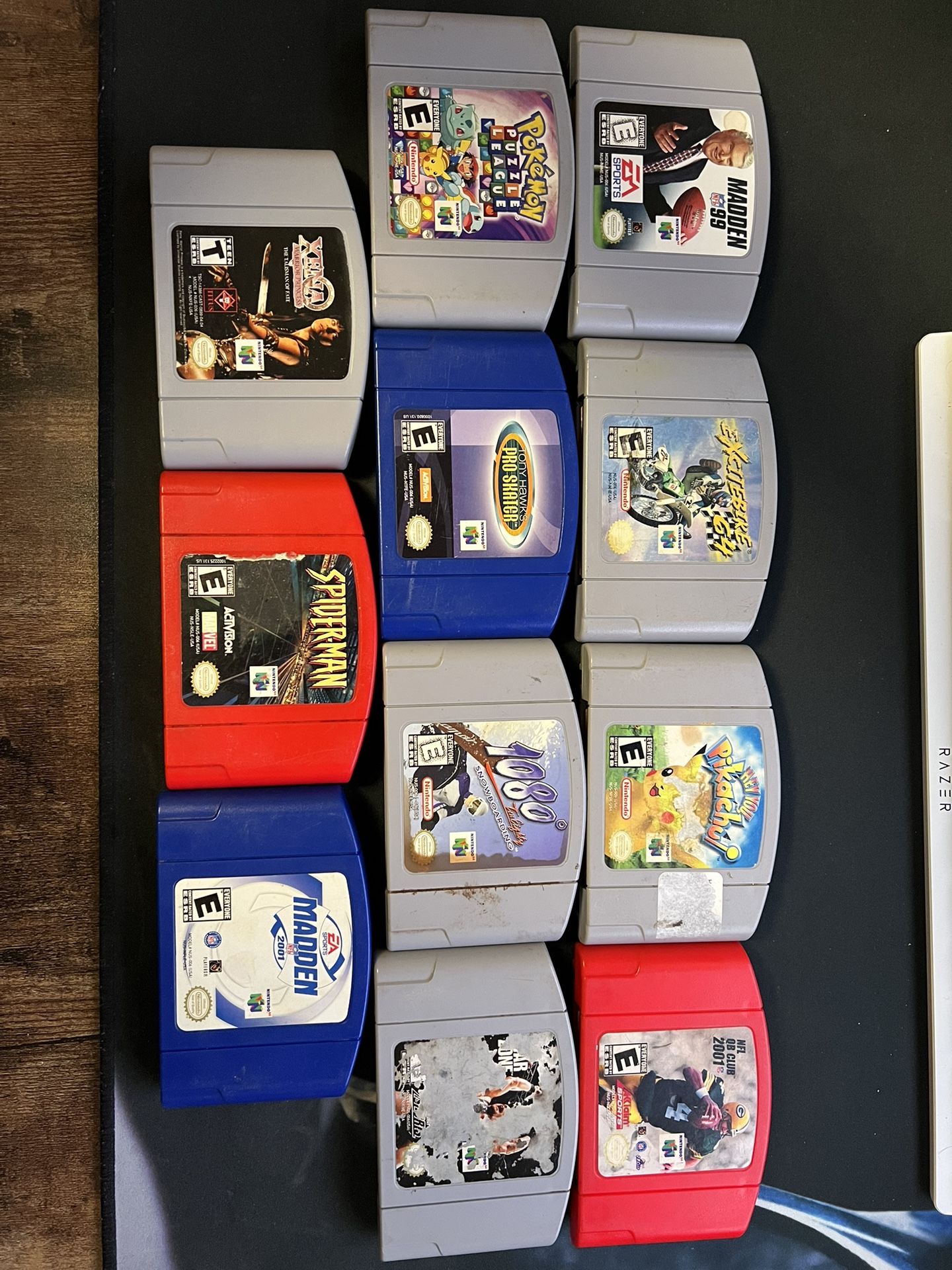🎮 **FOR SALE: N64 Game Lot – 11 Cartridges (Cart Only) – $100 FIRM**