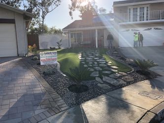 Artificial turf/grass installation