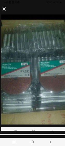 5 inch Makita sanding disk 3 packs $10.