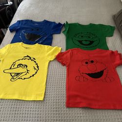 Size 3T Sesame Street T-Shirts