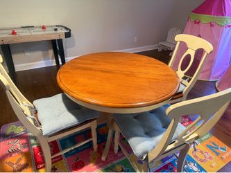 Table and chairs