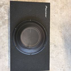 PIONEER D-Series TS-D10LS4 10" High Performance Subwoofer