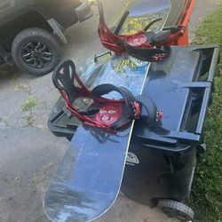 Burton Clash With Custom Bindings 