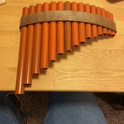 Functional Pan Pipes Flute Instrument