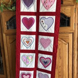 Valentines Table Runner