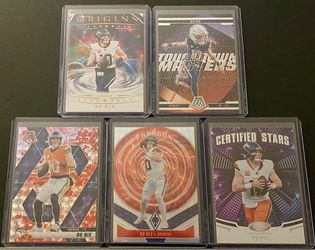 2025 Mosaic/Phoenix/Certified Bo Nix Prizm/Insert Cards (Lot of 5)
