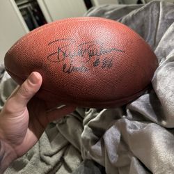 Autographed Football Chiefs 60s And70s