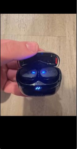 JBL Tune Buds Ghost Edition Wireless Earbuds – Black/Clear – Tested & Working