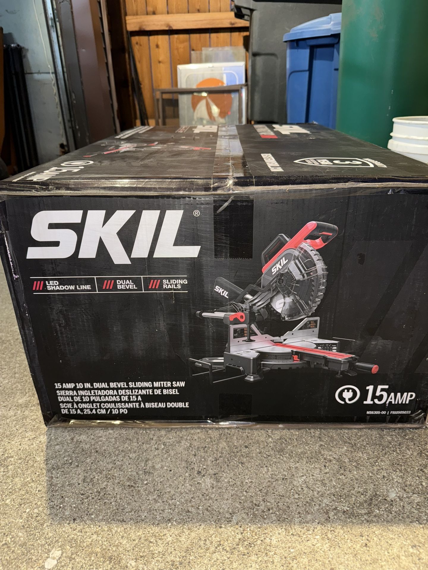 Skil Double Bevel Compound Sliding Miter Saw 10 Inch