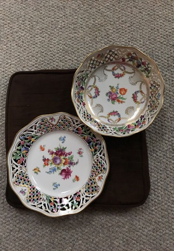 2pc. Schumann Bavaria German China Bowl & Plate