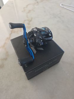 Daiwa Coastal SV TW 150H Baitcasting Reel - Spooled With Braid & Original Box