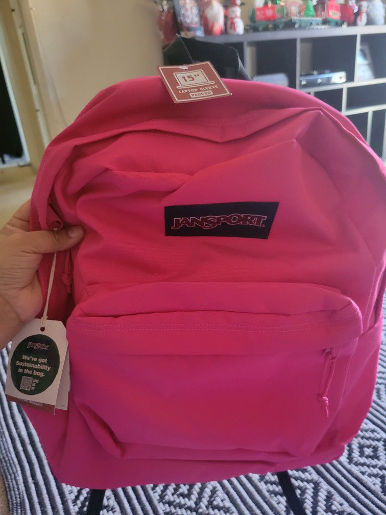 Jansport Magenta Pink Backpack