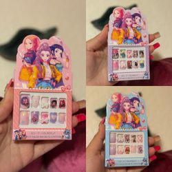 KPop demon hunter kids nails