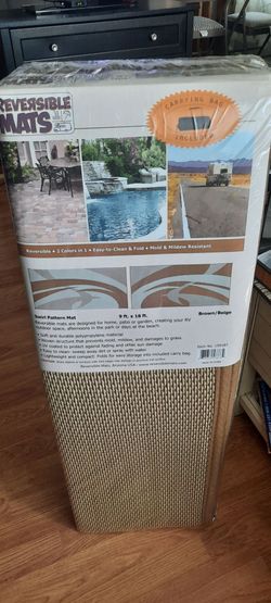 Outside Reversible Mat with Carrying Bag