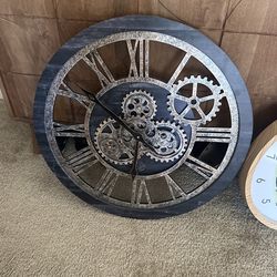Clock With Gears