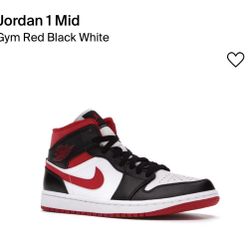 Jordan 1 Gym Red