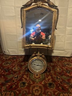 Mirror/ Clock Combo