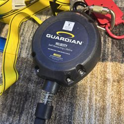 Guardian Retractable Life Line With Anchor And Harness