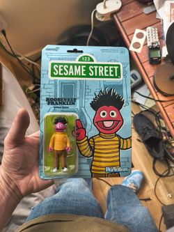 Super7 Sesame Street Roosevelt Franklin ReAction Figure