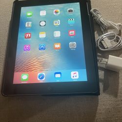 Apple Ipad 2nd Generation Silver 16gb With Cover