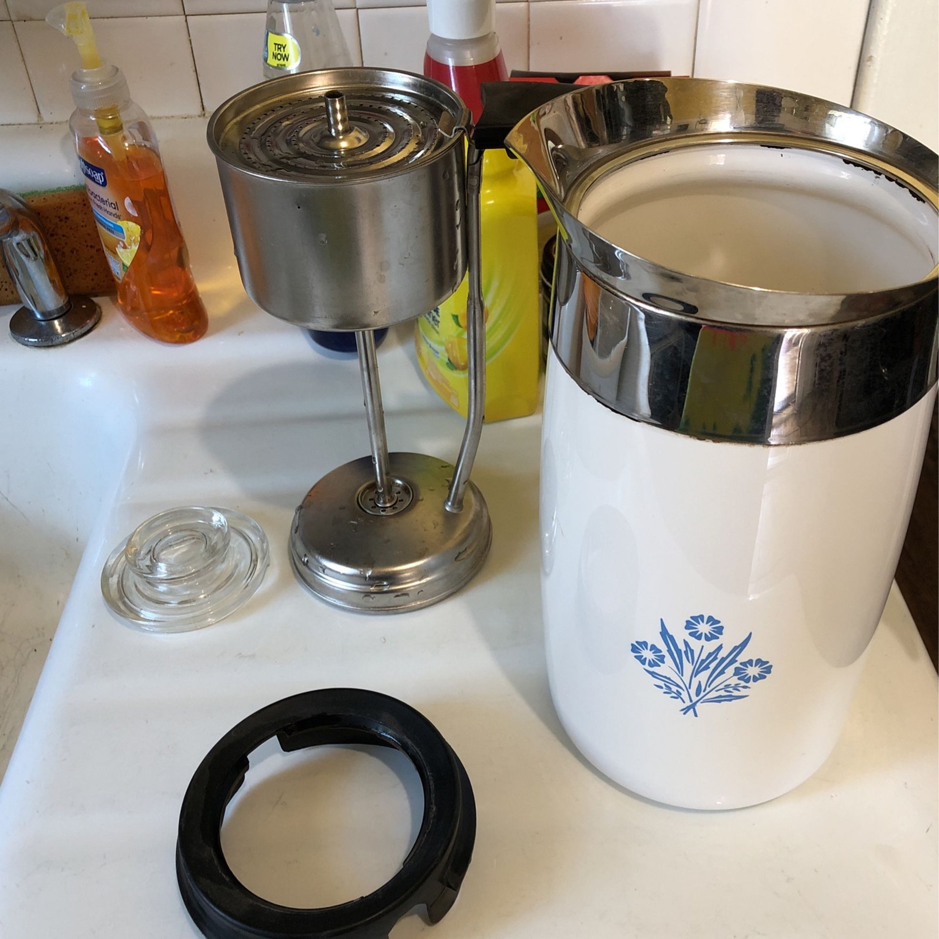 Vintage Pyrex coffee pot