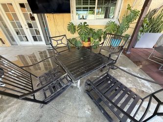 Metal Patio set