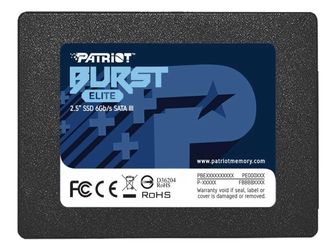 Patriot Burst Elite 1.92TB Internal SSD - SATA 3 2.5" - Solid State Drive