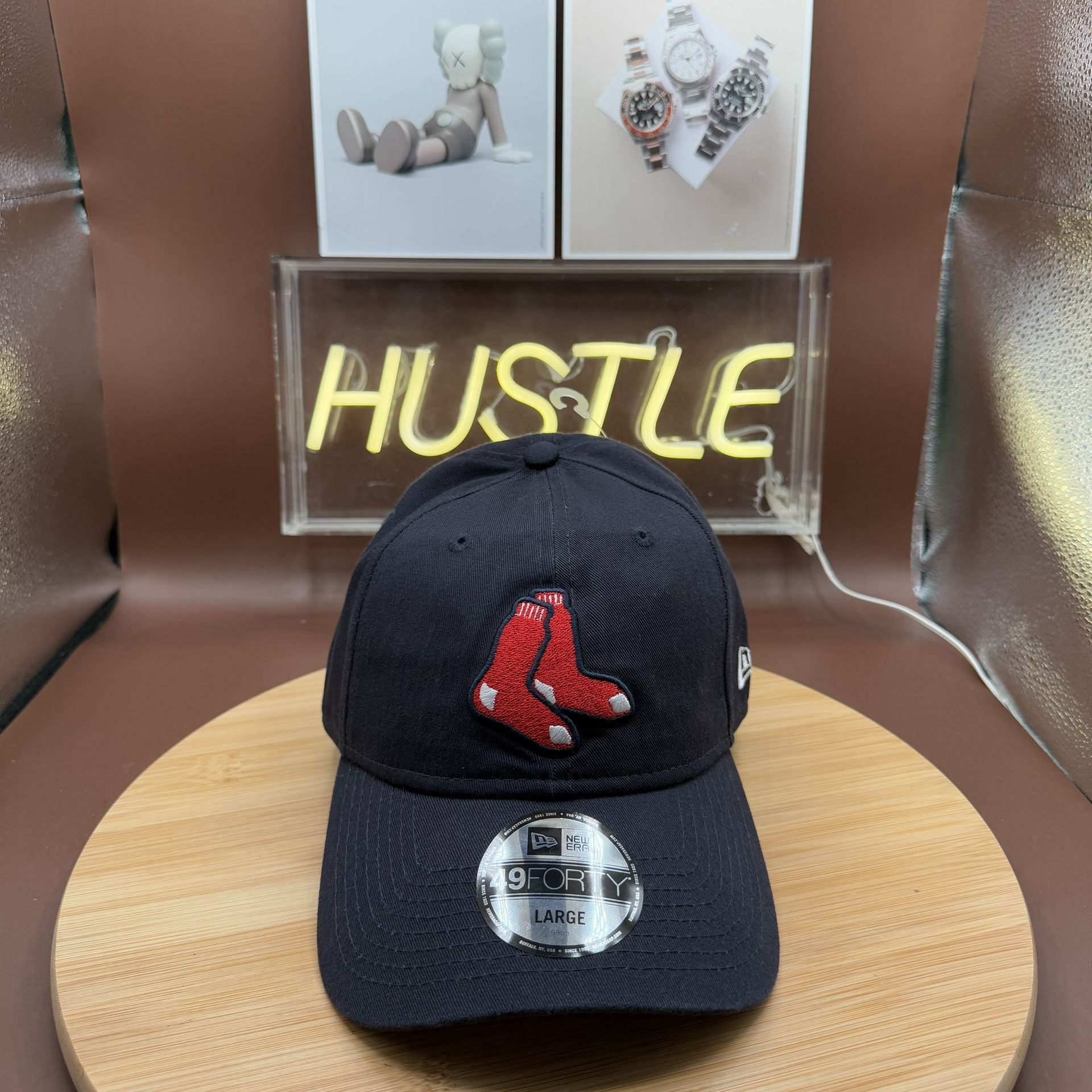 Boston Red Sox New Era 49forty Fitted Hat L MLB