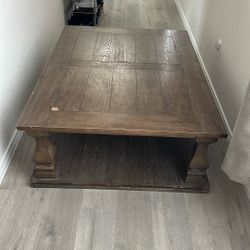 Wooden Coffee Table 