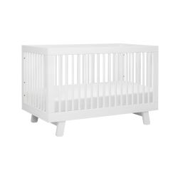 Babyletto Hudson 3-in-1 Convertible Crib With 2 Mattresses (Very Good Condition)