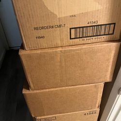 4 Cajas De Pañales Nuevas 