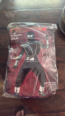 Ninja Halloween costume.