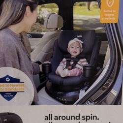 New! Joie Spin Rotating Convertible Car Seat