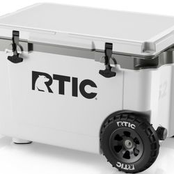 RTIC 52 QT Ultra-Light Wheeled Hard Sided Ice Chest Cooler