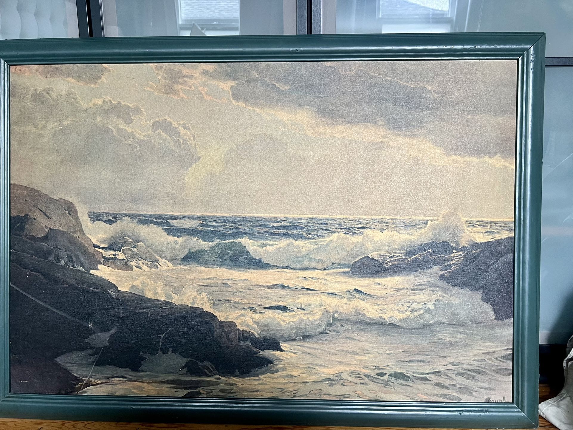 Huge Vintage Print In Great Condition