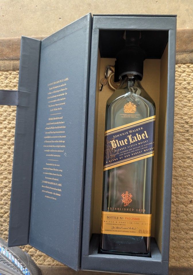 Johnnie Walker Blue Label Bottle