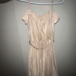 Gold Dress