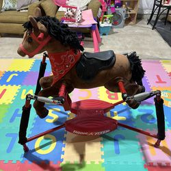 Radio Flyer Plush Riding Horse